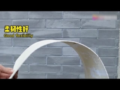 Έξω από κεραμικό μιμηθείτε τα ξύλινα κεραμίδια τοίχων επιφάνειας εύκαμπτα χτίζοντας το διακοσμητικό υλικό