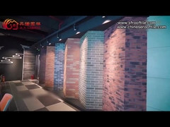 Μίμησης ξύλινο κεραμίδι τοίχων κεραμιδιών αργίλου Mcm σιταριού περιβαλλοντικά εύκαμπτο