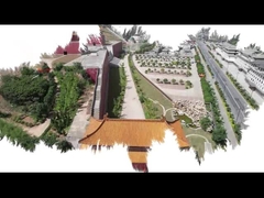 Βερνικωμένο ναός κεραμίδι στεγών παραδοσιακού κινέζικου χρήσης Gazebo κεραμιδιών στεγών