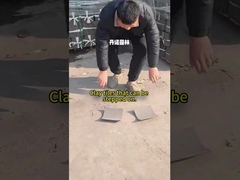 Μη γυαλισμένα πλακάκια πλαστικής στέγης από πηλό για τον κήπο Πανεπιστήμιο Τέχνη Διαχωριστικά και τοίχο στο φόντο διακόσμηση