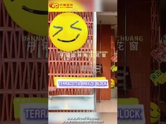 Κούφια τούβλα εξωτερική εξωτερική τούβλα τούβλα από πηλό διαχωριστικό οθόνη άνεση μπλοκ