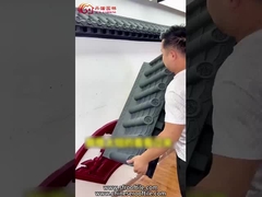 Ελαφριά κινέζικα παραδοσιακά πλαστικά κεραμίδια στέγης για τοίχο