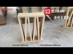 Κίτρινα κούφια τούβλα από πηλό για το εσωτερικό τοίχο