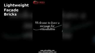 αφρώδες κεραμικό κοίλο τούβλο πάνελ πρόσοψης μπλοκ τοίχου