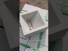 Μοντέρνοι τσιμεντόλιθοι αεράκι για κομψούς τοίχους ιδιωτικότητας