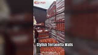 Terracotta Breeze Block για κομψούς τοίχους