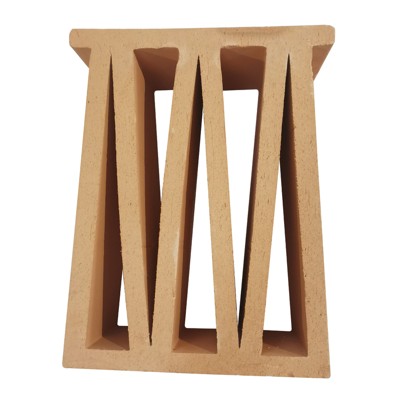 Τερακότα Breeze Block Mold M Shape Wall Panel εσωτερικά διακοσμητικά τούβλα φωτιάς για εξωτερικό διάτρητο σχεδιασμό διακόσμησης
