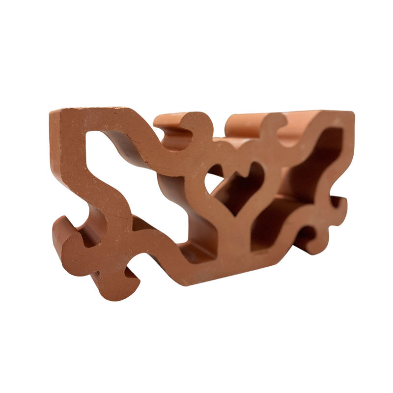 Δομικός Άργιλος Κόκκινο Μπλοκ Αερισμού Διακοσμητικά Διάτρητα Τούβλα Διαχωριστικό Τοίχου