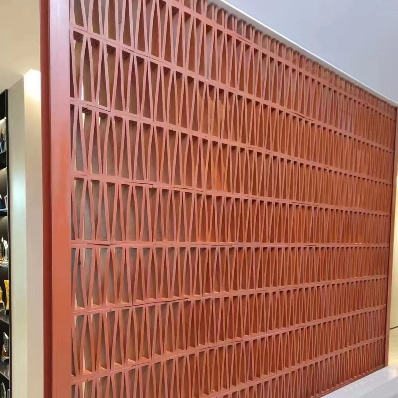 Modern Simple Design Partition Wall Lightweight Decorative Terracotta Brick Privacy Screen Panel