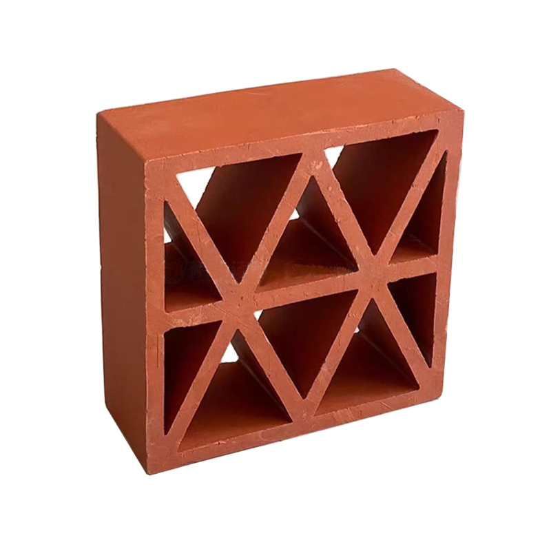 Πλινθόπλινθοι από πηλό Τεχνητά κόκκινα μπλοκ Δομικός τοίχος Διακοσμητικά τούβλα ηλίου