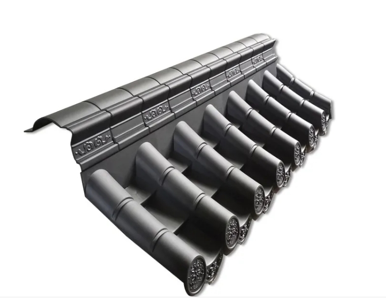 Χονδρικής Πλαστικά Ιαπωνικού Στυλ Κεραμίδια Στέγης Πάνελ Στέγης για Διακόσμηση Φράχτη Κήπου Τοίχου