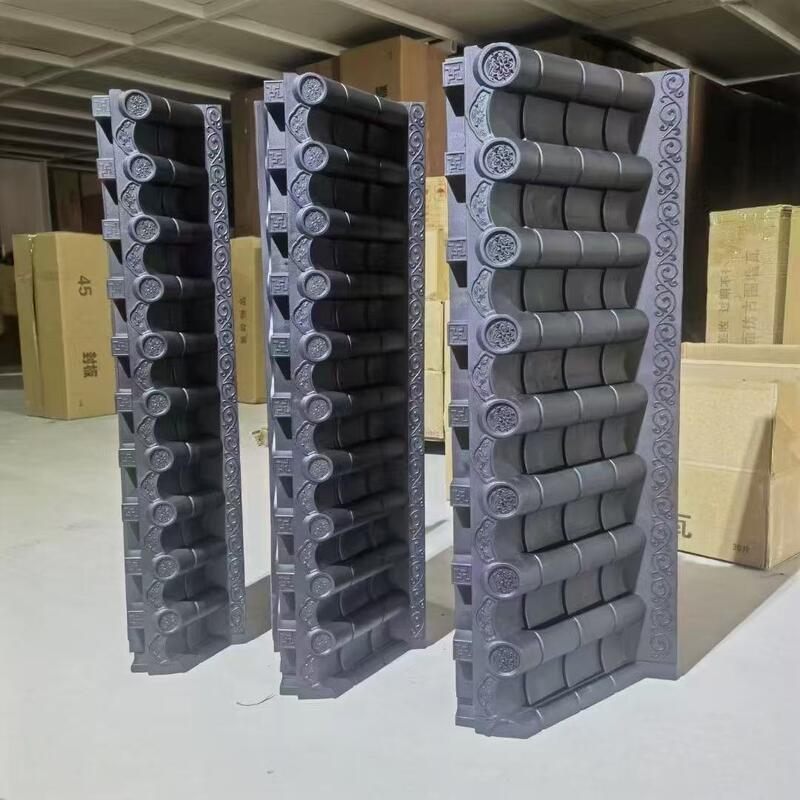 Διακόσμηση οροφής με πλαστικό κεραμίδιο με στήριξη στήριξης πλήρες σύνολο πλακιδίων οροφής PVC κινέζικο στυλ