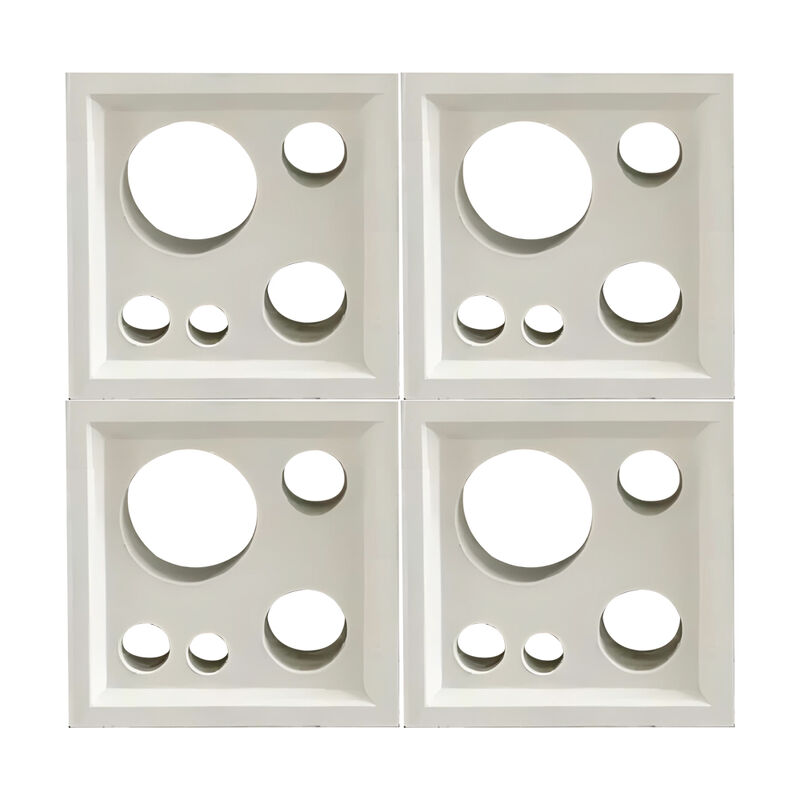 Βρύση Μπλοκ Τσιμέντο Περφόρρωτα Μπλοκ Αερισμός Σιδηρούχιο Σκηνό Μπλοκ Εσωτερική εξωτερική διακόσμηση Κεραμίδι Μοντέρνο