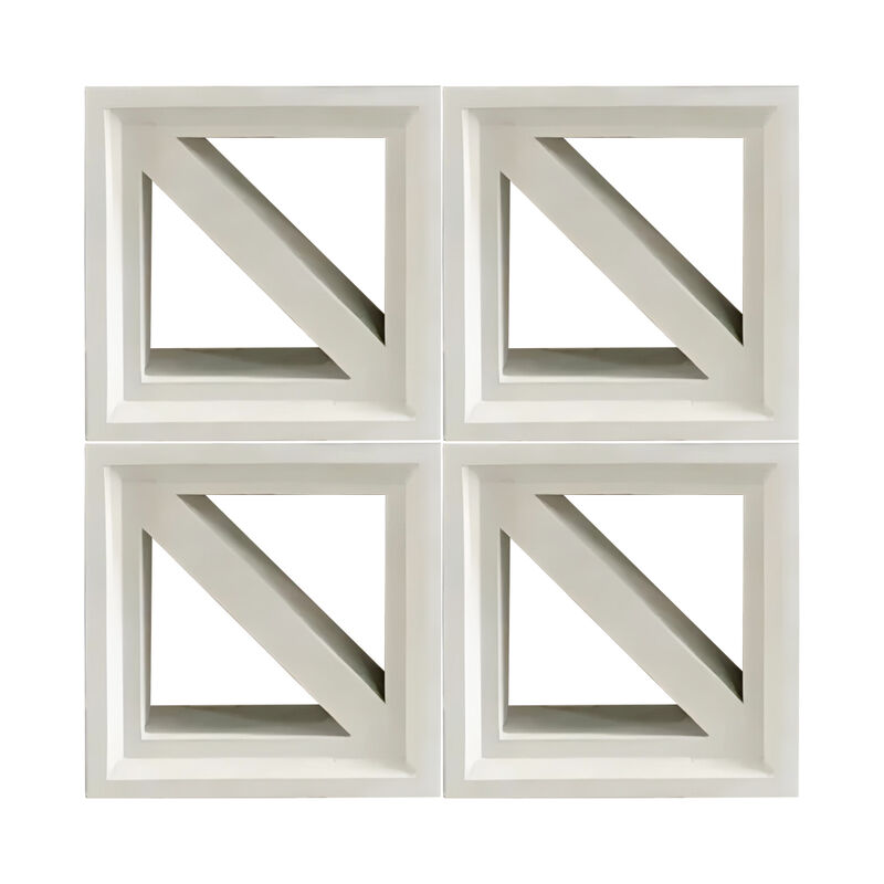 Εξωτερικός Τοίχος Εσωτερικού Χώρου Εξωτερικού Χώρου 200*200mm Διακόσμηση Βίλας Κούφια Τσιμεντόλιθα Μπλοκ Σκυροδέματος