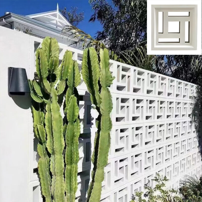 Σύγχρονα τσιμέντο Μπριζάκια εξωτερικά τοίχοι πλακάκια Πολλαπλά σχήματα και μεγέθη Κτιριακά μπλοκ σκυροδέματος