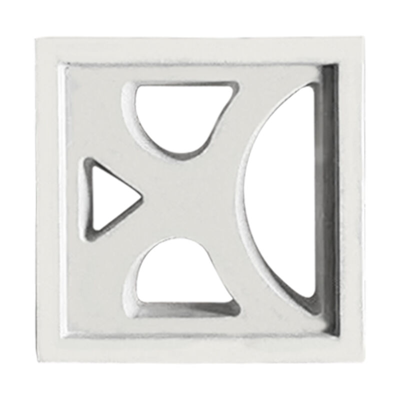 Τετράγωνο τσιμεντένιο τουβλάκι αερισμού για σκίαση, ψημένα πυρότουβλα, κοίλα διακοσμητικά τούβλα τοίχου