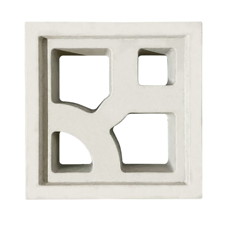 Breeze Blocks for Space Partitioning Precast Concrete Perforated Brick Decorative Concrete Block with Open Patterns