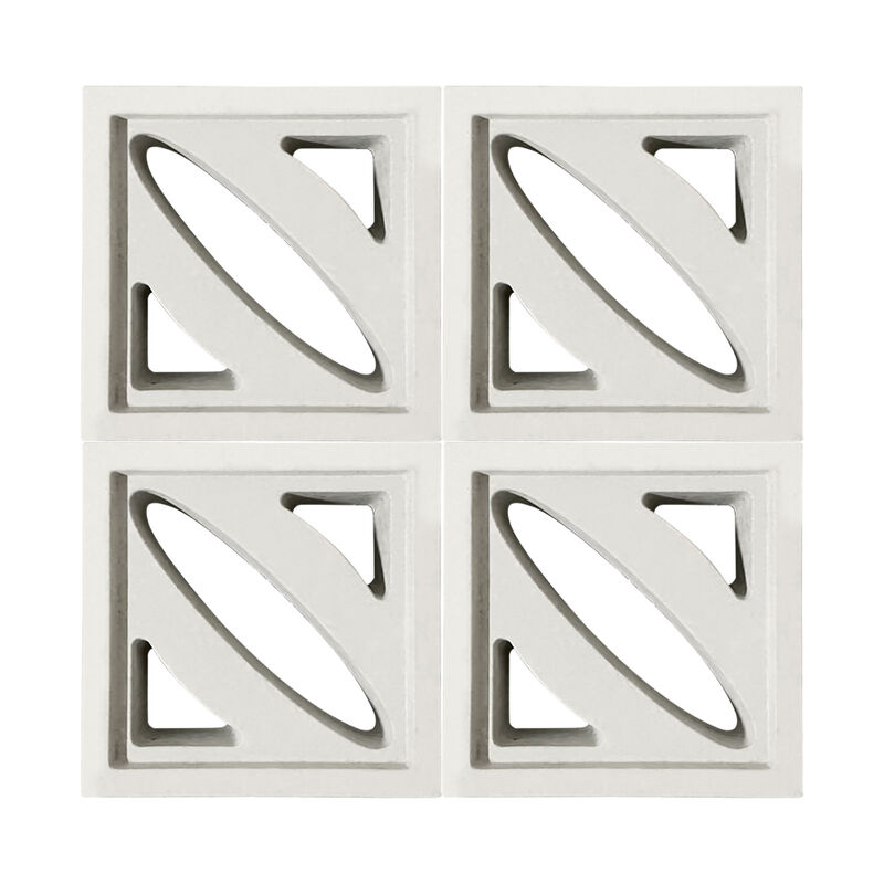 Κεραμίδια οροφής τοίχων κήπου Τσιμέντο Μπριζές Μπλοκ Προεκτεταμένο σκυρόδεμα διάτρητο πλέγμα / τούβλο για κομψά διαχωριστικά και τείχη προφοράς