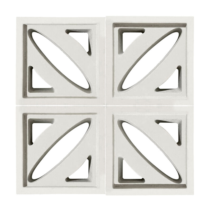 Κεραμίδια οροφής τοίχων κήπου Τσιμέντο Μπριζές Μπλοκ Προεκτεταμένο σκυρόδεμα διάτρητο πλέγμα / τούβλο για κομψά διαχωριστικά και τείχη προφοράς