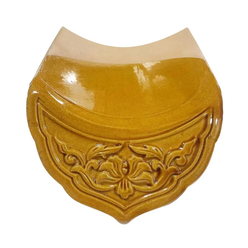 Κατασκευαστικό υλικό Αρχαίο στυλ Γυαλισμένα κεραμίδια οροφής Χρυσά κεραμίδια οροφής για το ναό κτίριο μοναστηριού