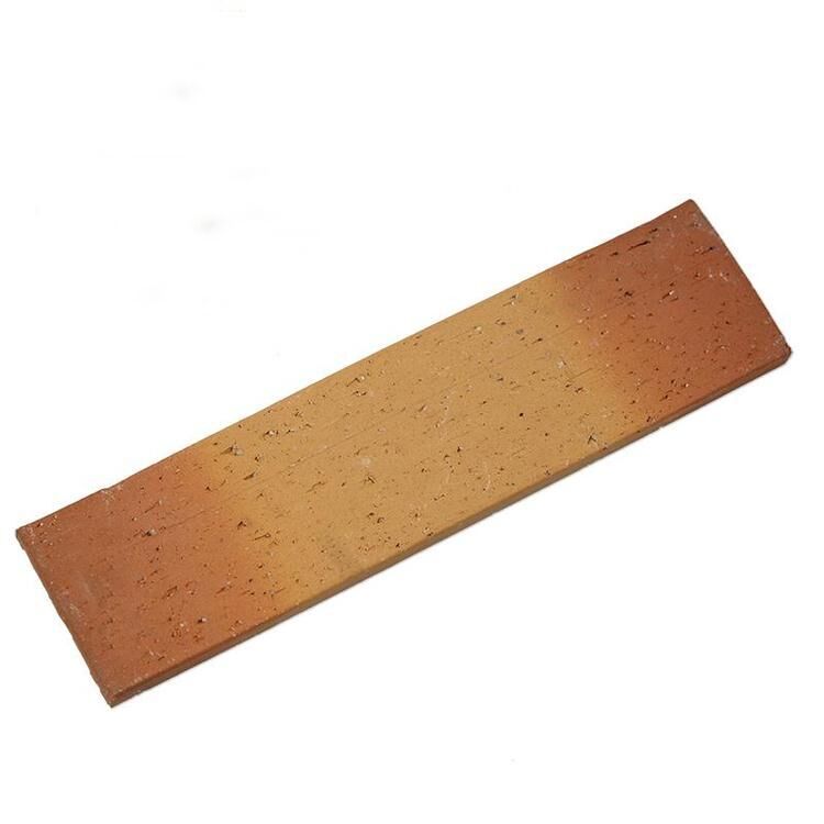 Φυσικό πηλό εξωτερικό τοίχωμα πλακάκια με κλινοειδές φινίρισμα διαχωρισμένο πρόσωπο τούβλο τοίχωμα πλακάκια φινίρισμα για καφετέριες & κατοικίες προσόψεις