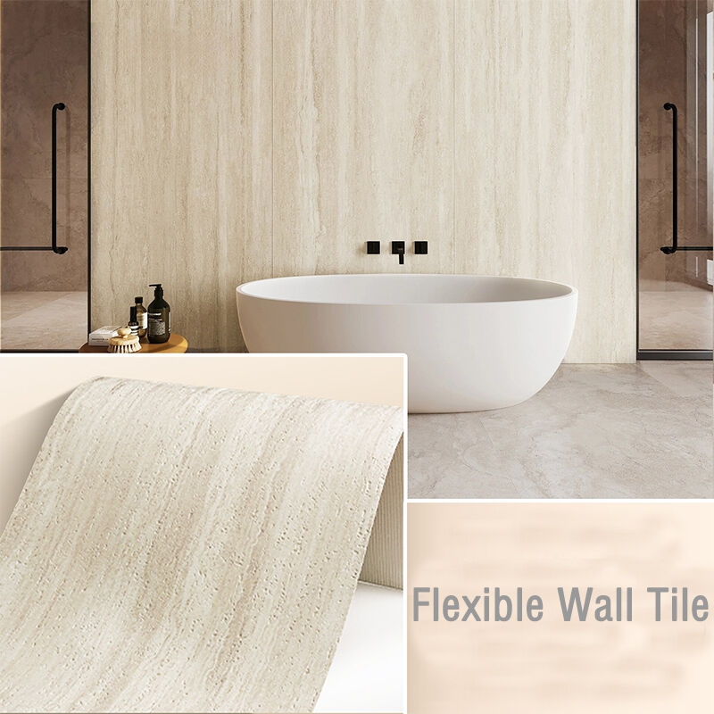 Ευέλικτα πλακάκια από πήλινο τοίχο, πέτρα, κάλυψη, οικολογικά φιλικά εσωτερικά/εξωτερικά σχολεία, βίλα, ξενοδοχεία