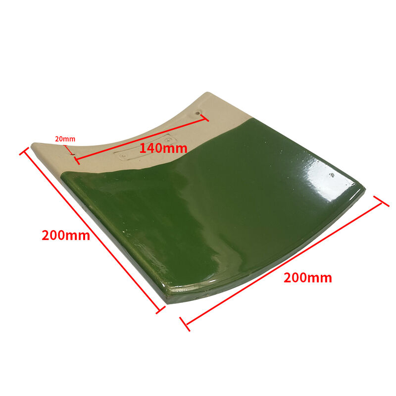 Ξύλινο Κινέζικο Περίπτερο με Πράσινη Γυαλιστερή Στέγη, Ρετρό Ξύλινη Υφή, Περίπτερο Τοπίου Αυλής για Μπαλκόνι, Φυσική Διακόσμηση