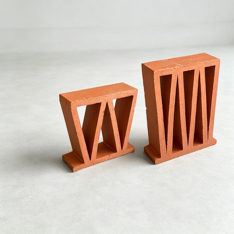 Terracotta Breeze Blocks Μ μη φέροντα διακοσμητικά διάτρητα τούβλα από πηλό για σύγχρονη αρχιτεκτονική φιλοξενίας