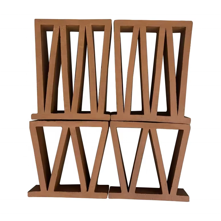 Terracotta Breeze Blocks Μ μη φέροντα διακοσμητικά διάτρητα τούβλα από πηλό για σύγχρονη αρχιτεκτονική φιλοξενίας