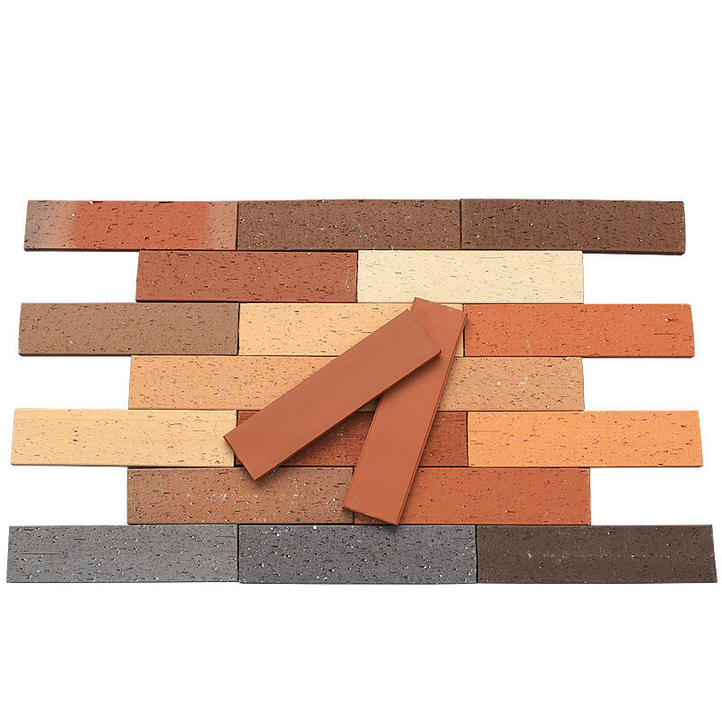 Nautral Terracotta Red Split Face Τούβλο Φυσικός Πηλός Καπλαμά τούβλο για Εξωτερικούς Τοίχους Προσόψεις και Μοντέρνο Αρχιτεκτονικό Σχέδιο