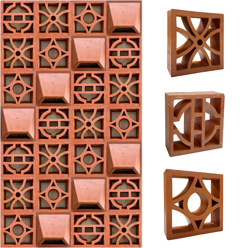 3D τέχνη Τερακότα Φωτιάς Κεραμίδια Διασβεστικό τοίχος Μπριζές για φράχτη Σκηνή τοίχος και οροφή Προσαρμόσιμες
